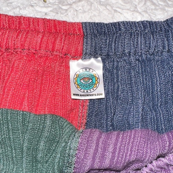 Patchwork Harem Pants - Picture 2 of 5